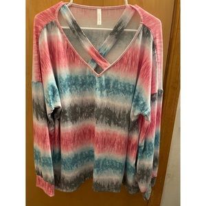 Watermelon Women’s Long Sleeve Top 3XL